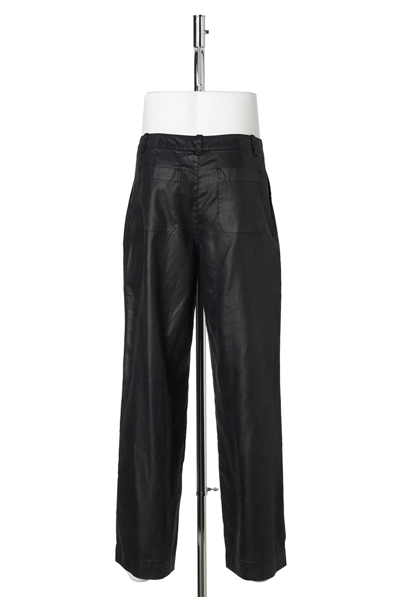STILL CHINO / LACQUER BLACK MIRROR TENCEL