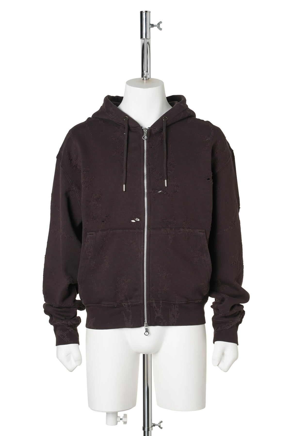 RASCAL HOOD / BURNT BOUQUET STAR FLEECE