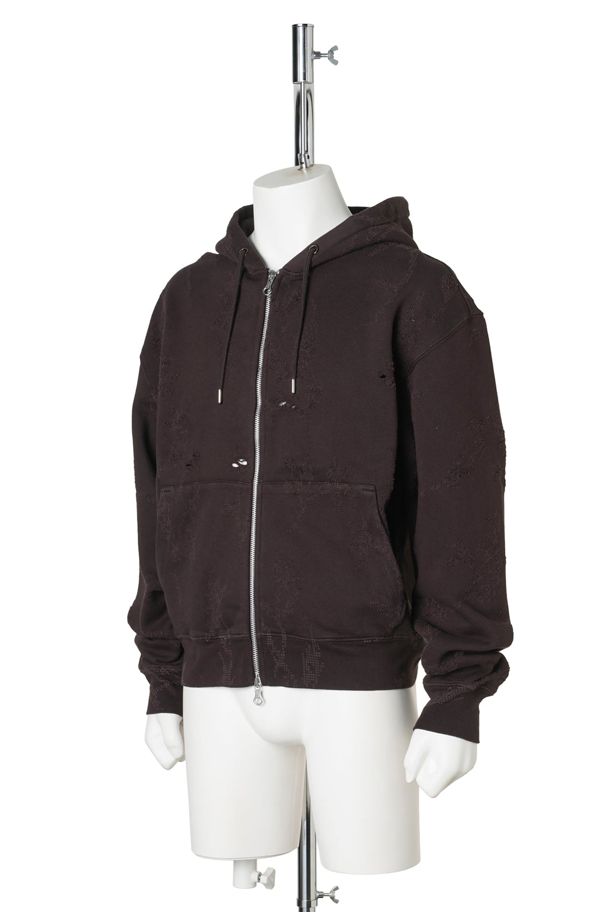 RASCAL HOOD / BURNT BOUQUET STAR FLEECE