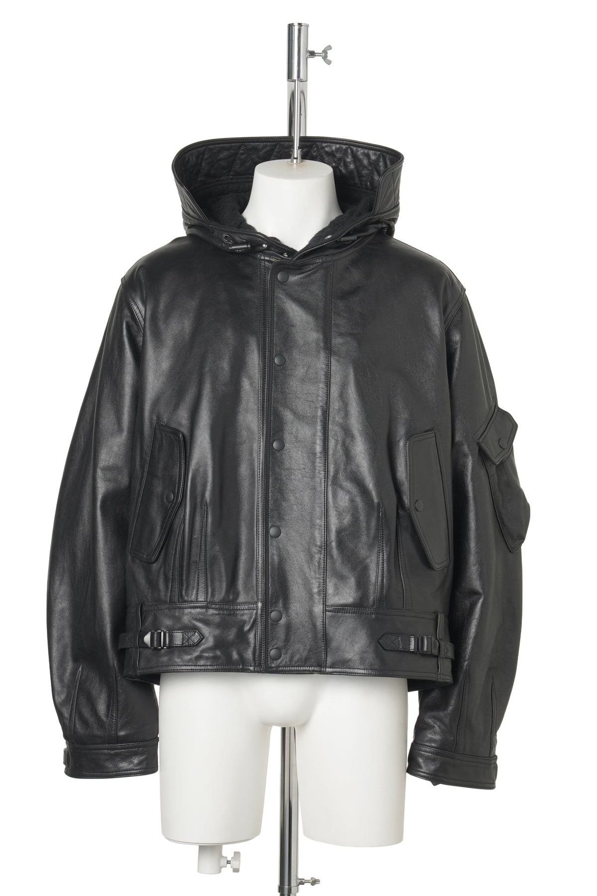 ORBIT JACKET / MALLEABLE BLACK BULLHIDE