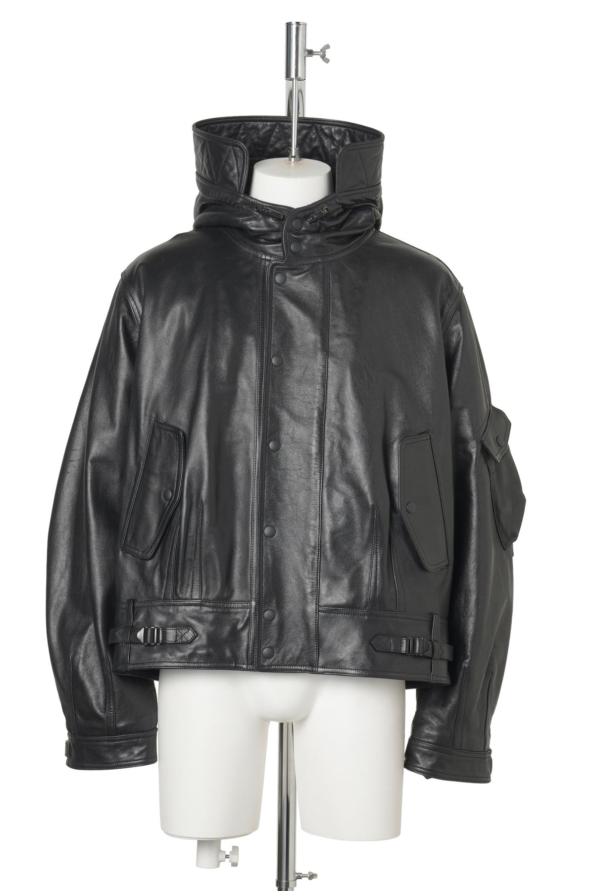 ORBIT JACKET / MALLEABLE BLACK BULLHIDE