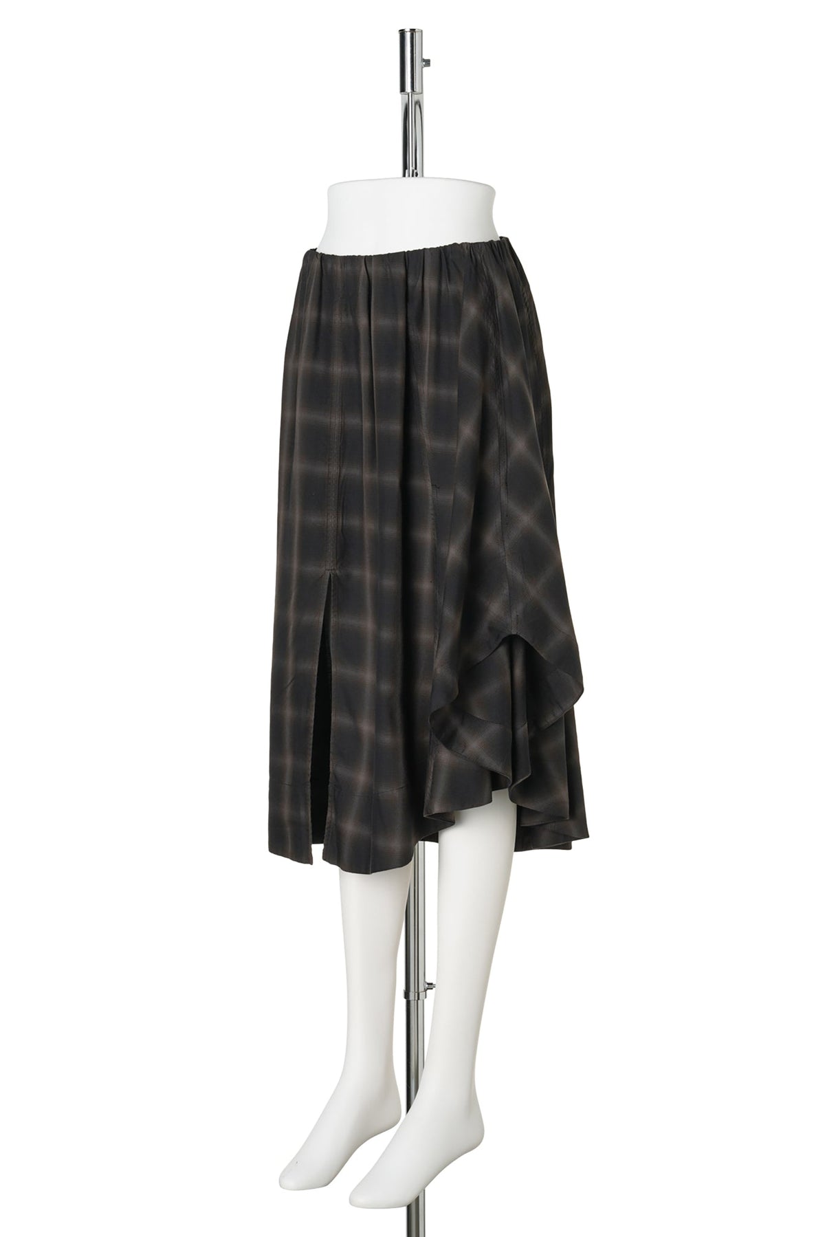 FAN SKIRT / EL PASO CHECK SALOON TENCEL
