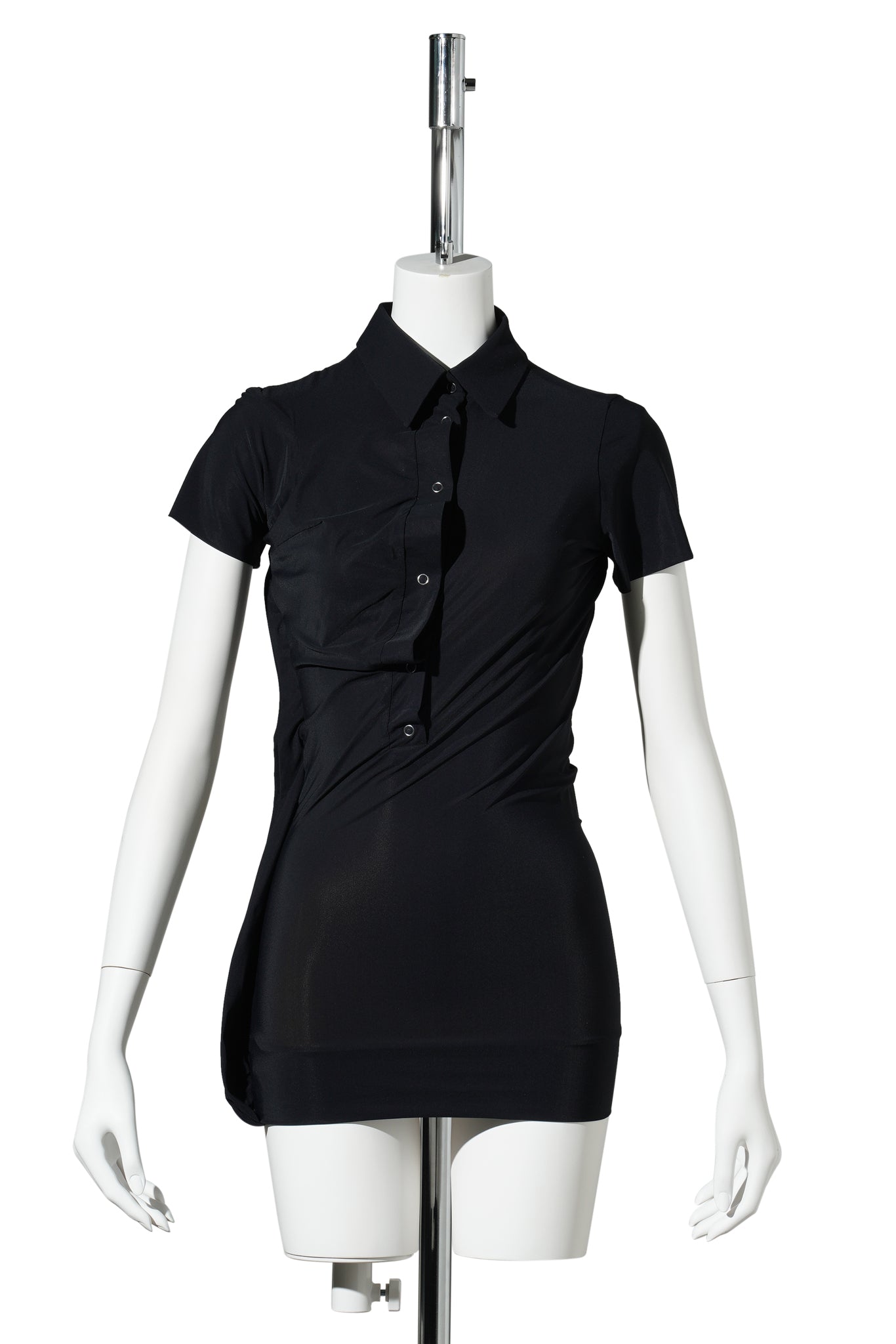 TWISTED REVERSABLE POLO / BLACK/YELLOW