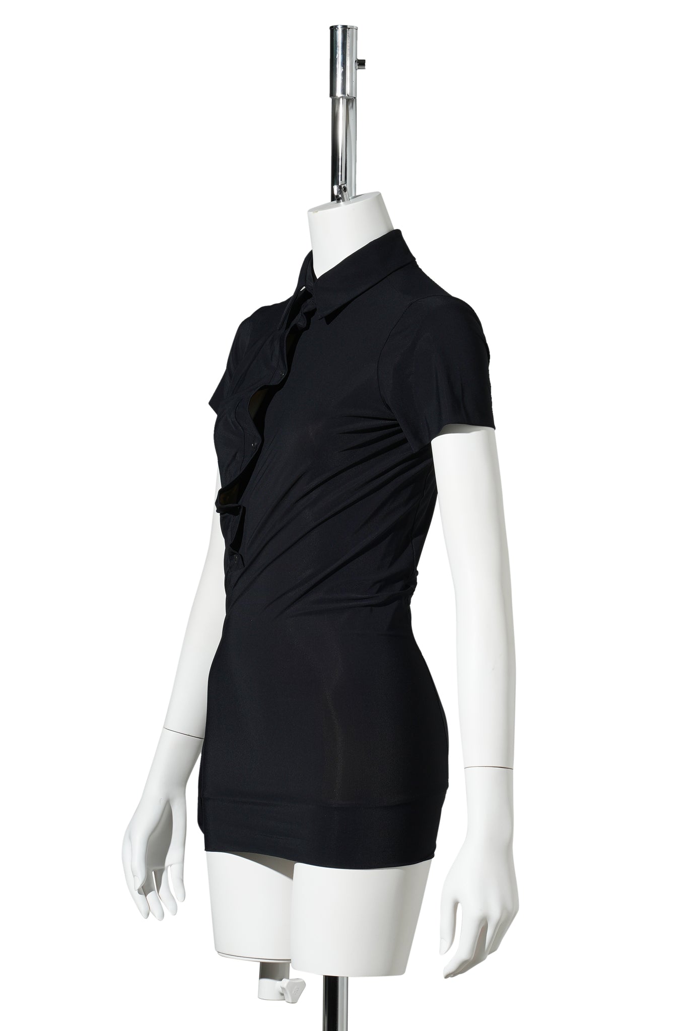 TWISTED REVERSABLE POLO / BLACK/YELLOW