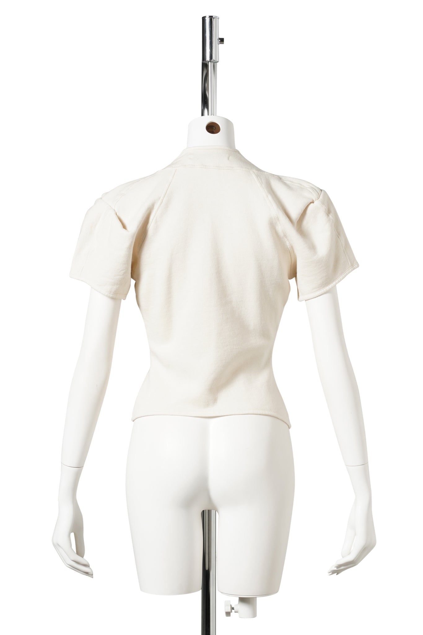 ORBITAL ZIP TEE / BEIGE