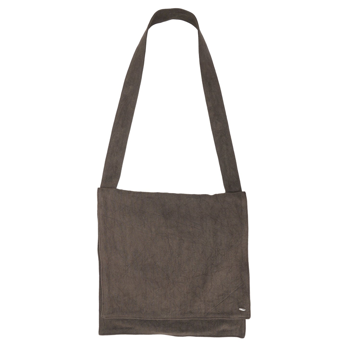 GRANDE SLACK BAG / DRY OLIVE AIRY LINEN