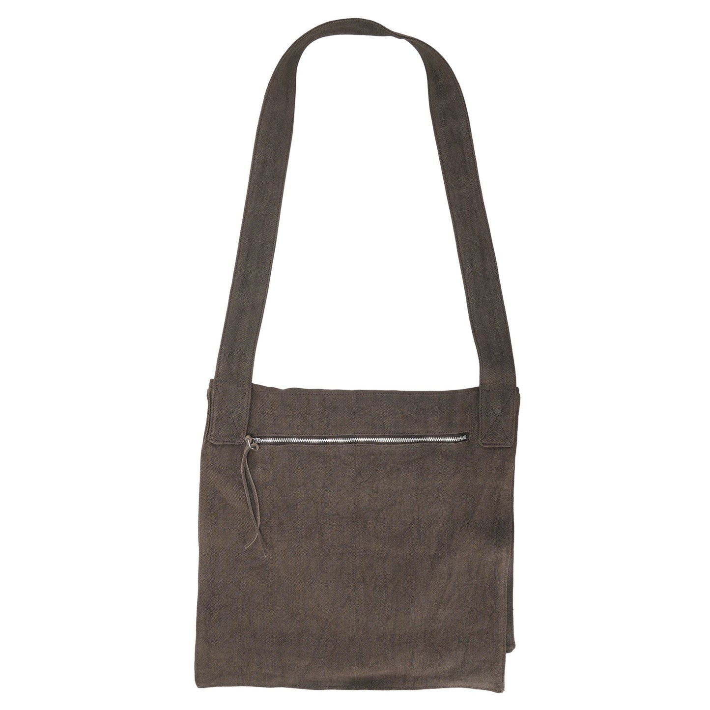 GRANDE SLACK BAG / DRY OLIVE AIRY LINEN