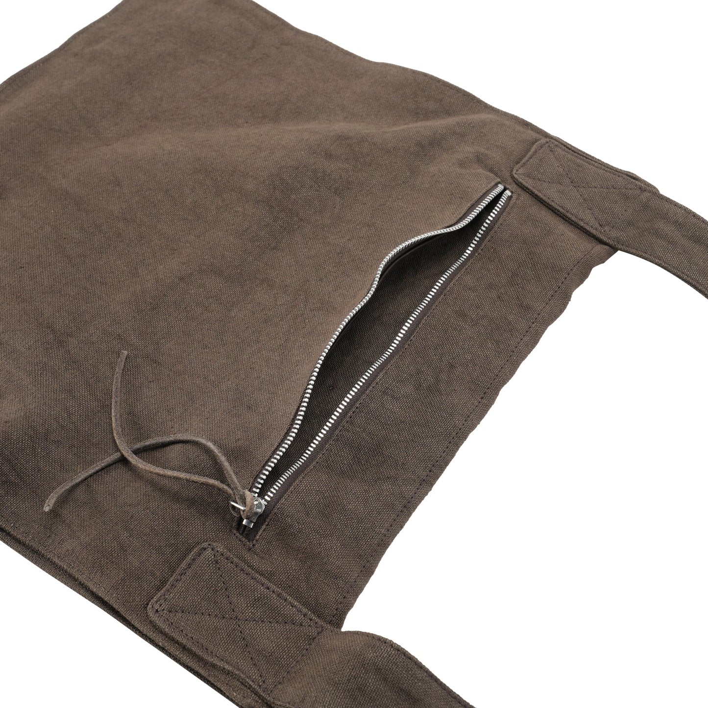 GRANDE SLACK BAG / DRY OLIVE AIRY LINEN
