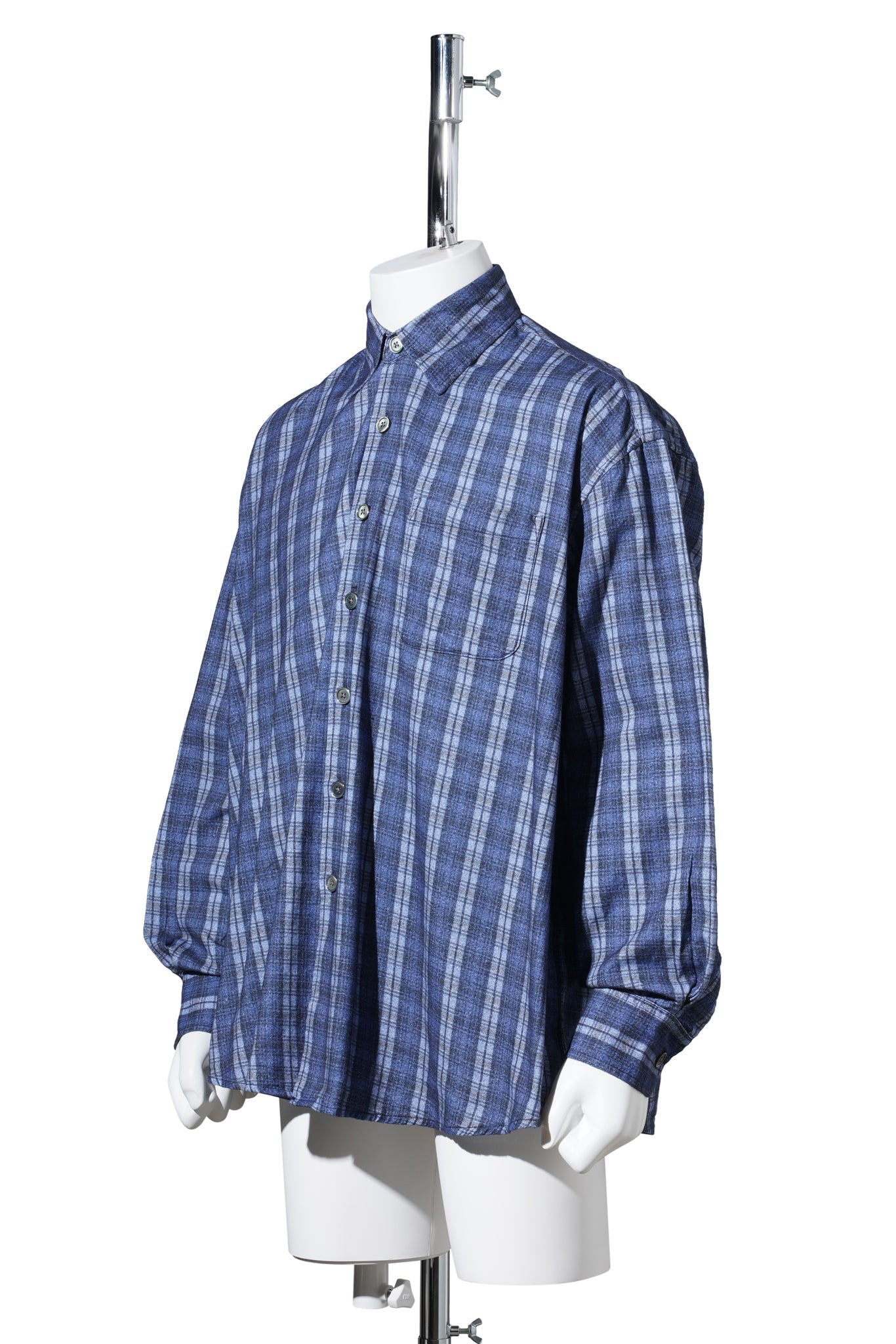 BORROWED SHIRT / CHECK PLEASE PRINT