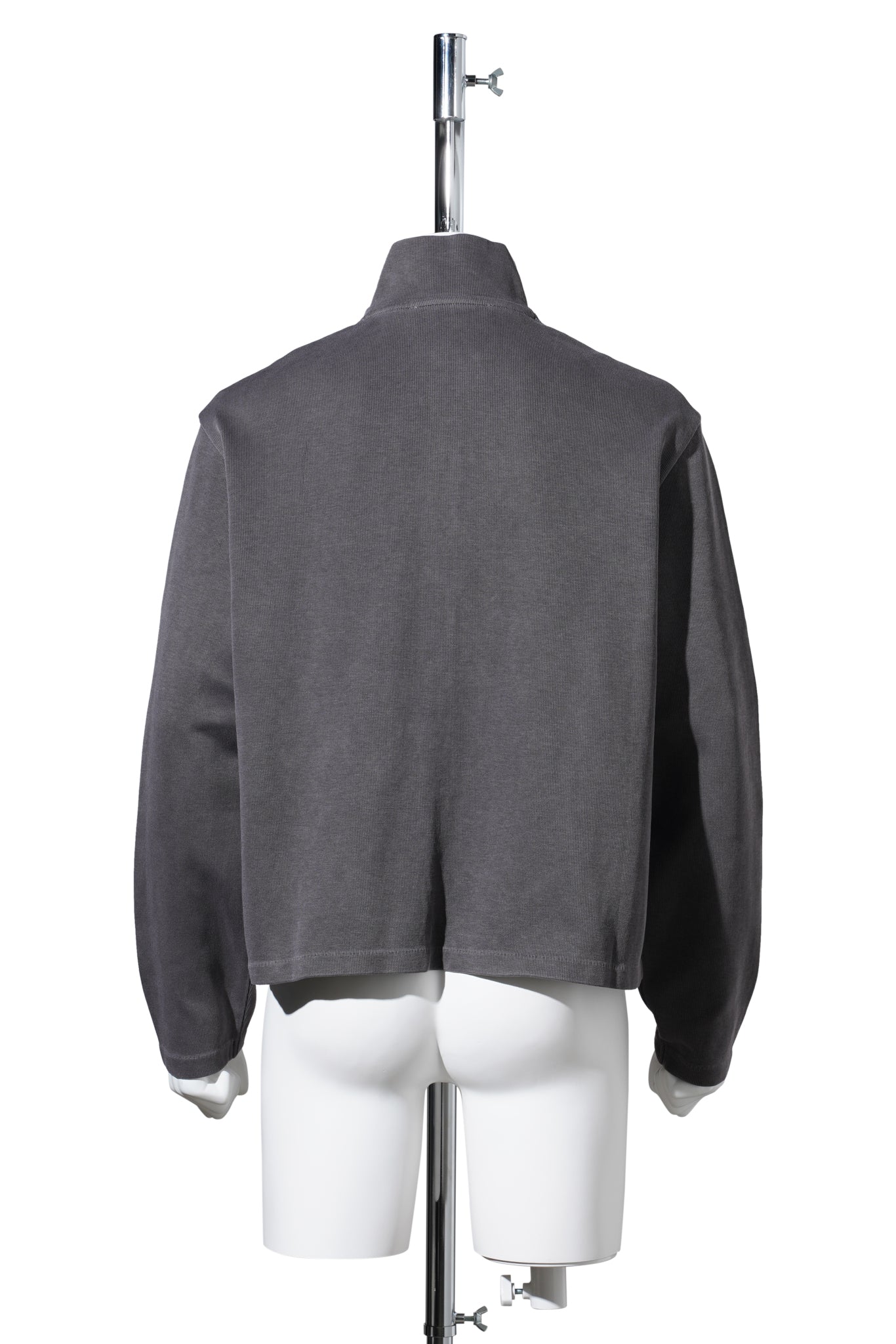 SHRUNKEN FULLZIP / WORN GRAPHITE