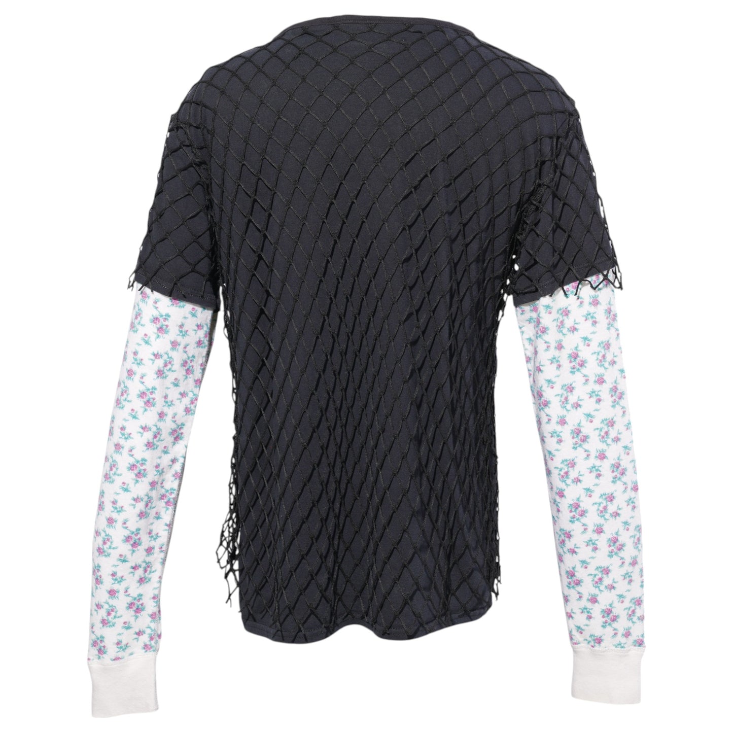 MESH LS TEE / BLACK