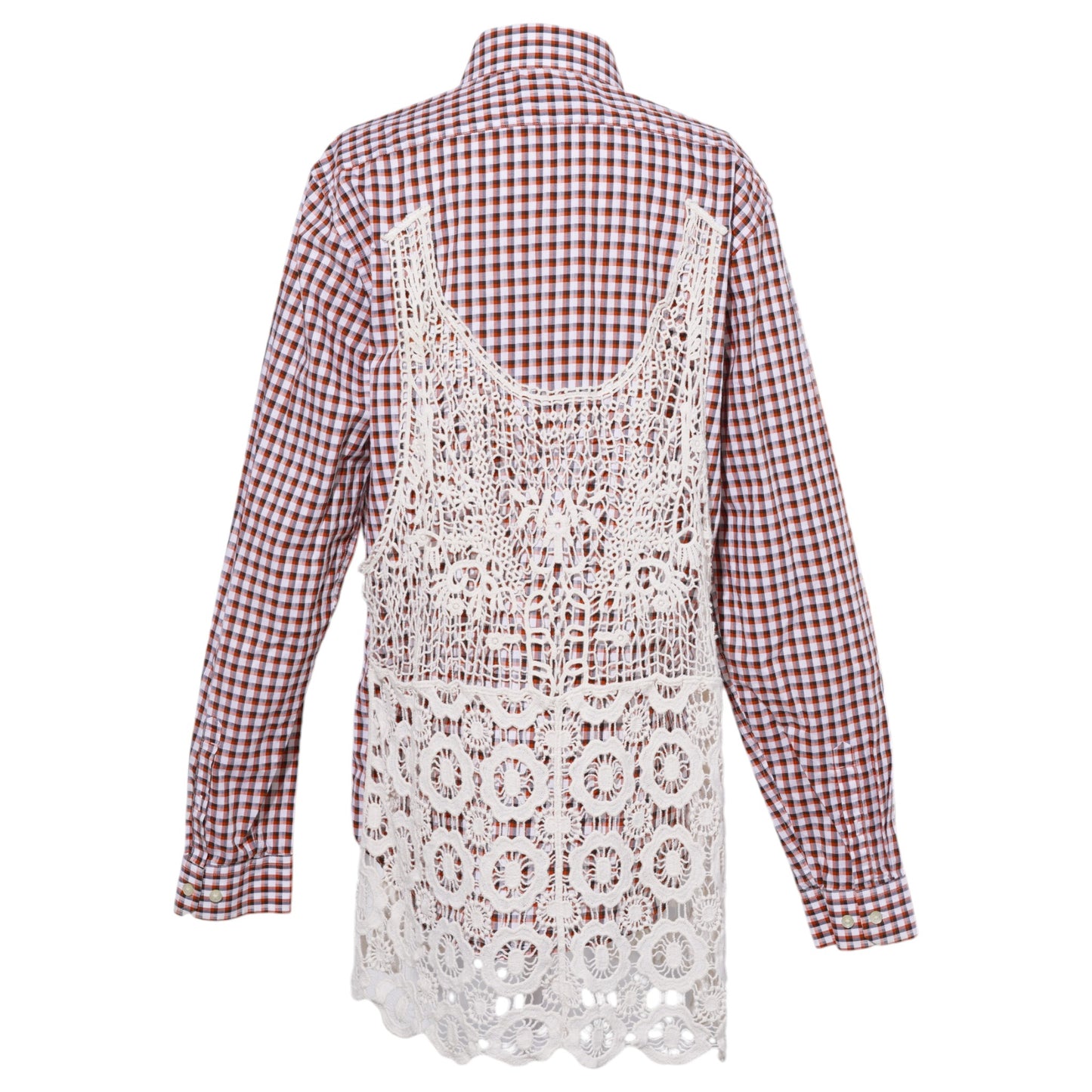 SHIRT WITH LACE TOP / MULTI