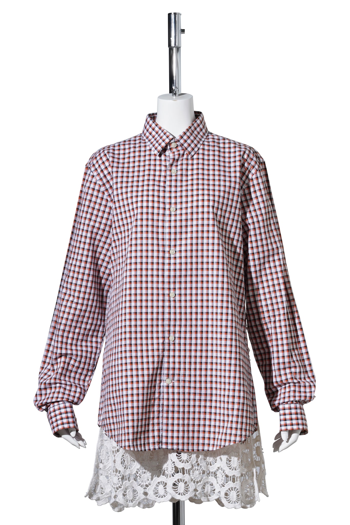 SHIRT WITH LACE TOP / MULTI