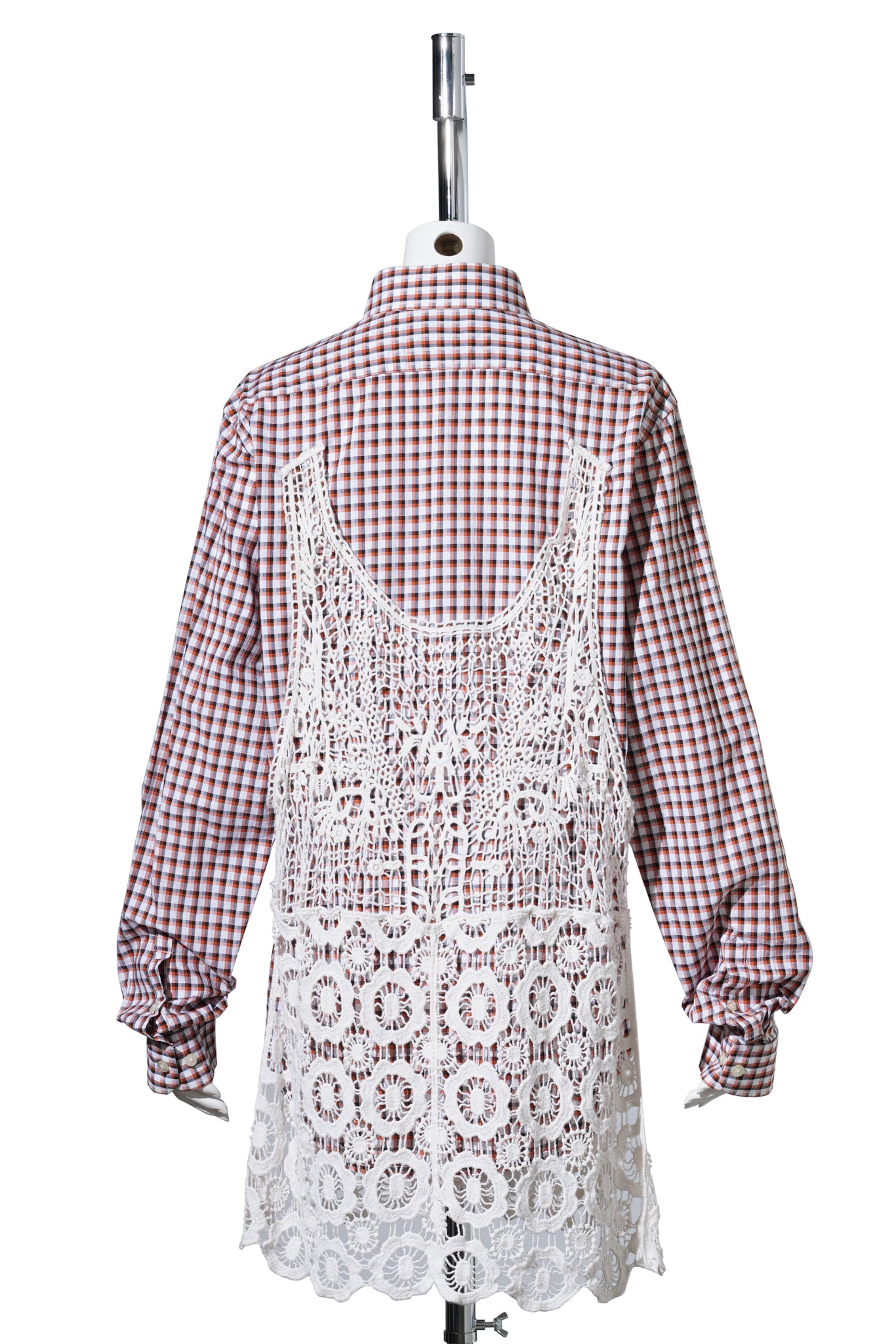 SHIRT WITH LACE TOP / MULTI