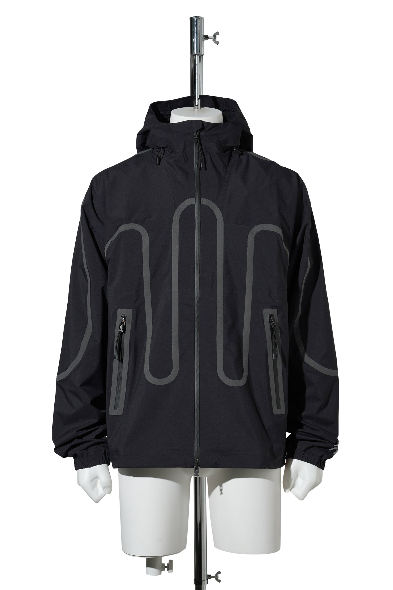WATERPROOF JACKET IKON UNISEX / BLACK