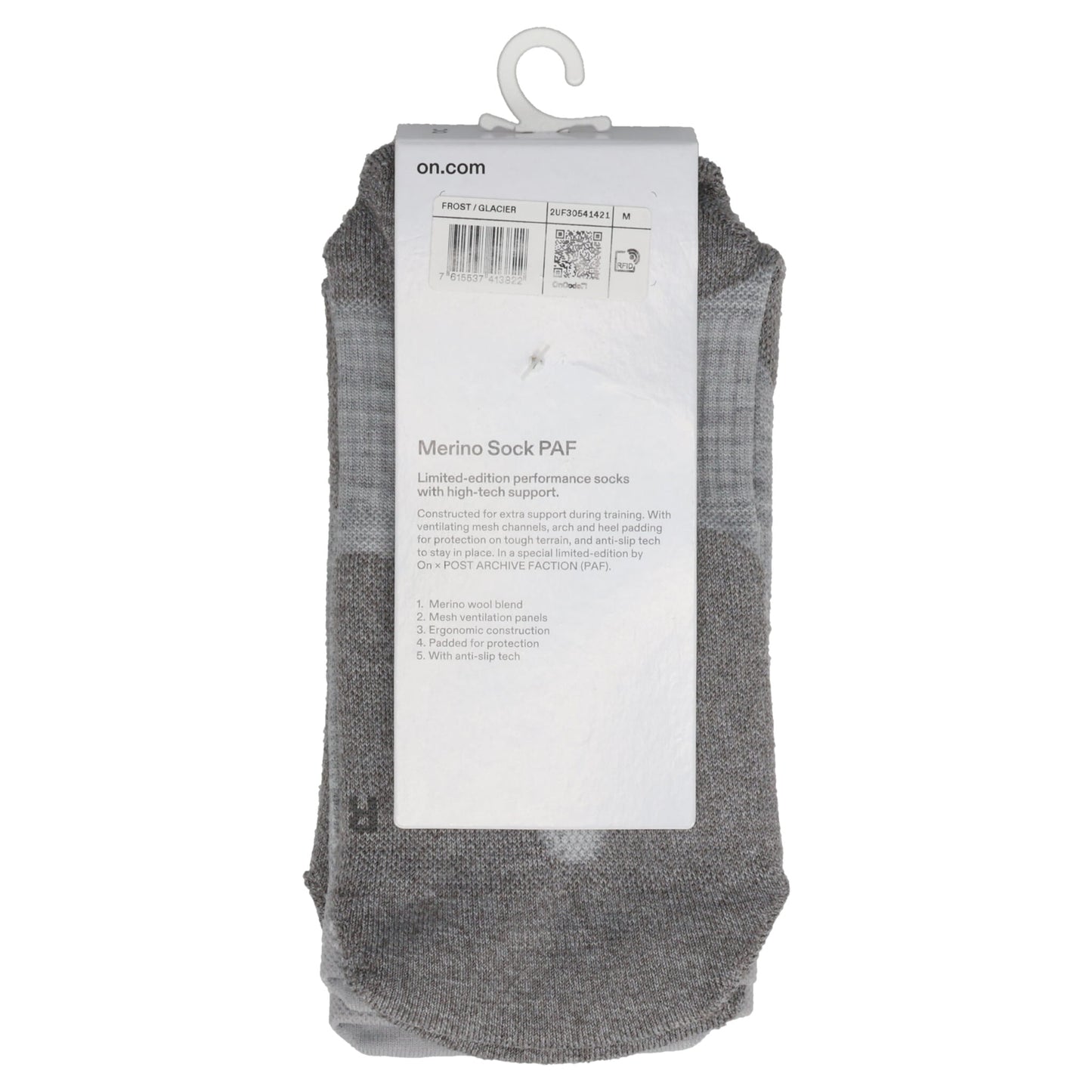 MERINO SOCK PAF U / FROST | GLACIER