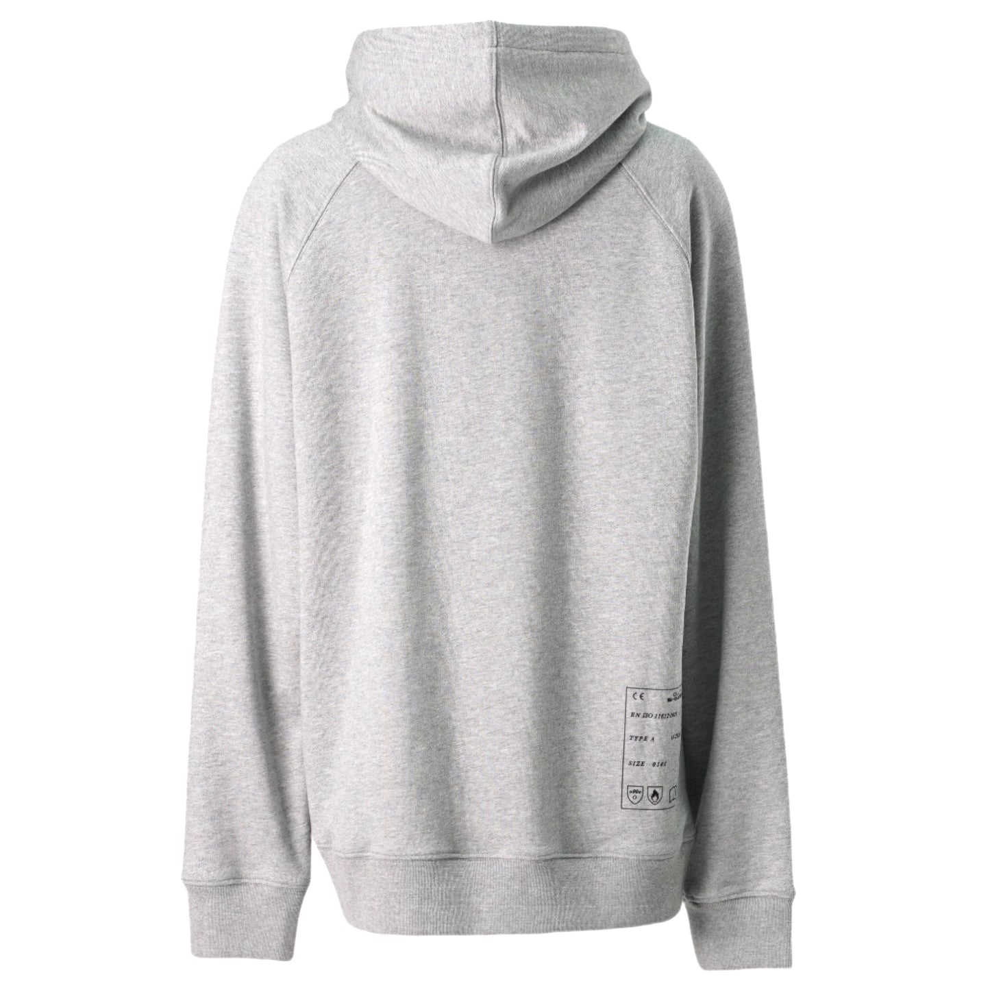 SPLIT HOODIE / GREY