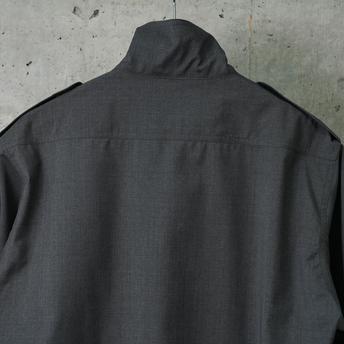 WOOL OVERSHIRT / GREY