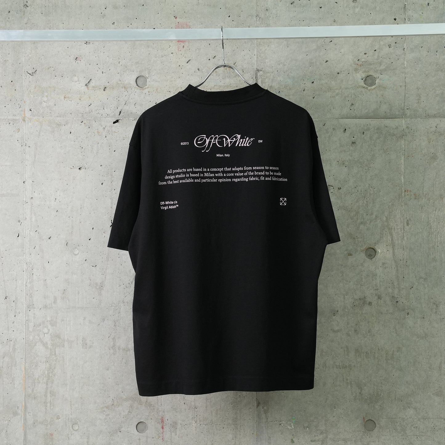 SCRIPT MARY SKATE S/S TEE / 1084:BLACK MULTICOLOR