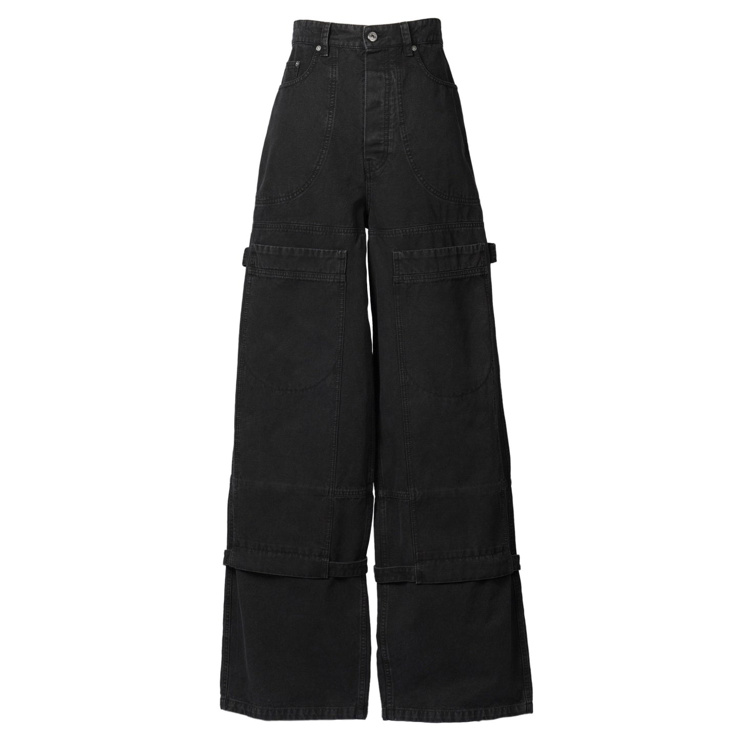 GARMDYED CANV RELAX CARPENTER / 1000:BLACK NO COLOR