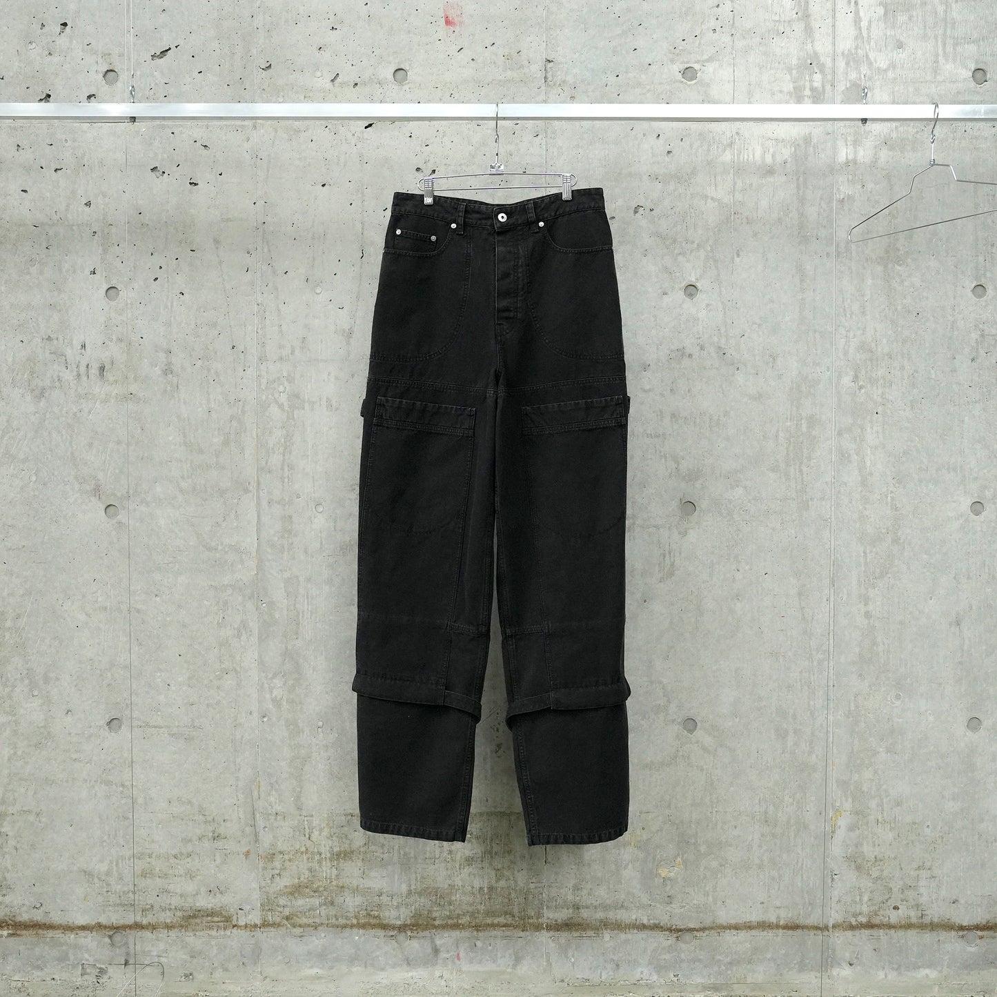 GARMDYED CANV RELAX CARPENTER / 1000:BLACK NO COLOR