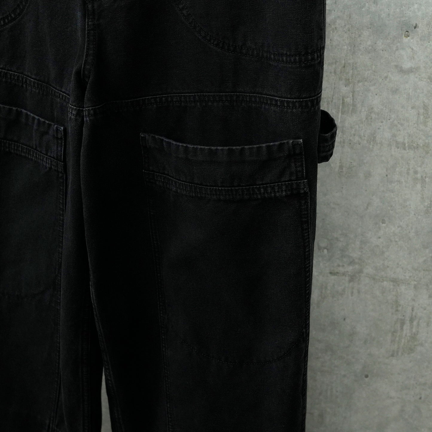 GARMDYED CANV RELAX CARPENTER / 1000:BLACK NO COLOR