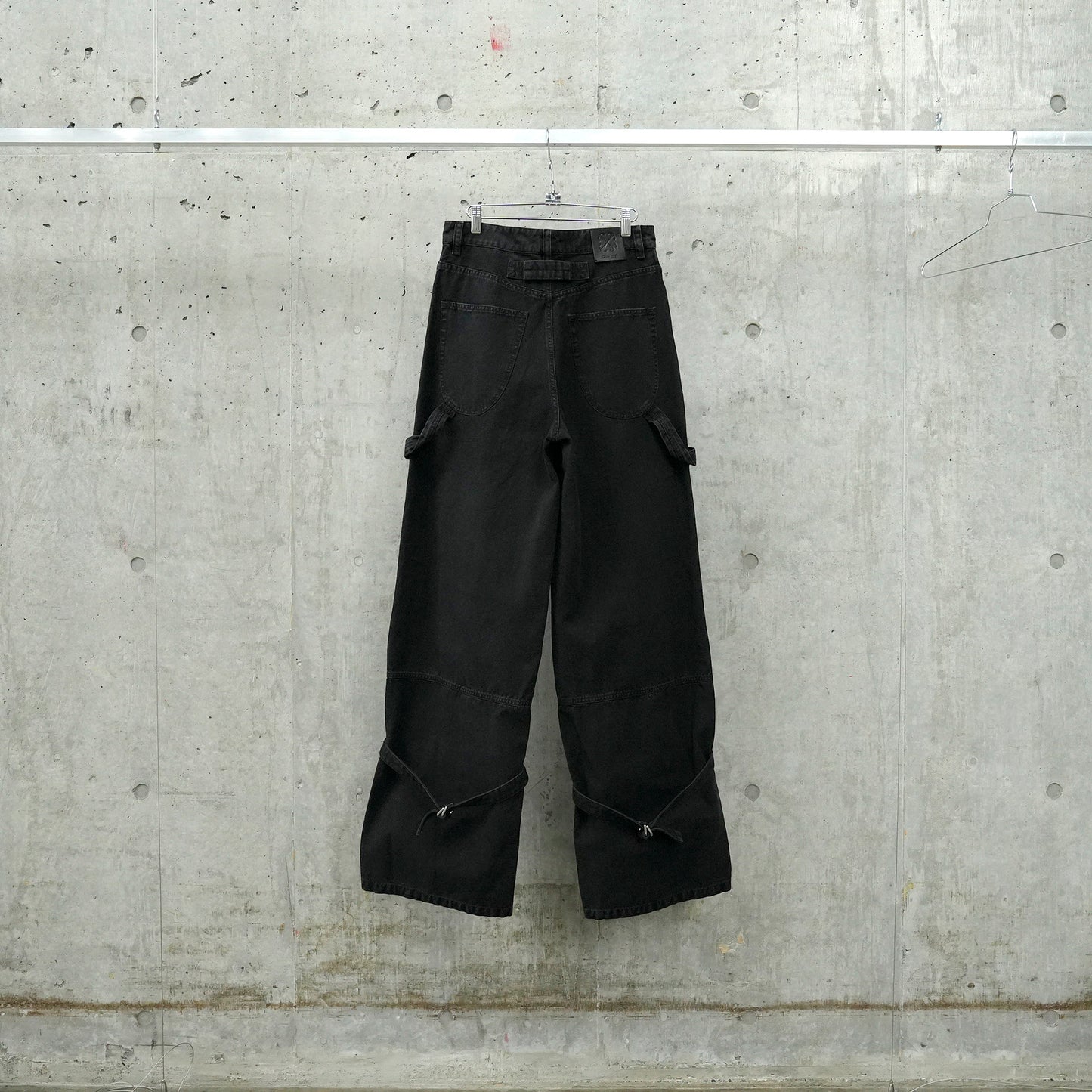 GARMDYED CANV RELAX CARPENTER / 1000:BLACK NO COLOR