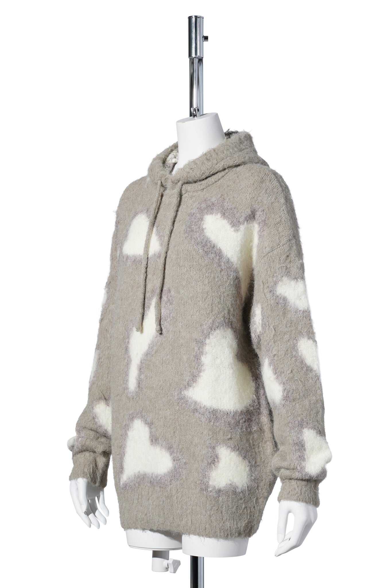 LEOPARD IN LOVE HOODIE / BEIGE