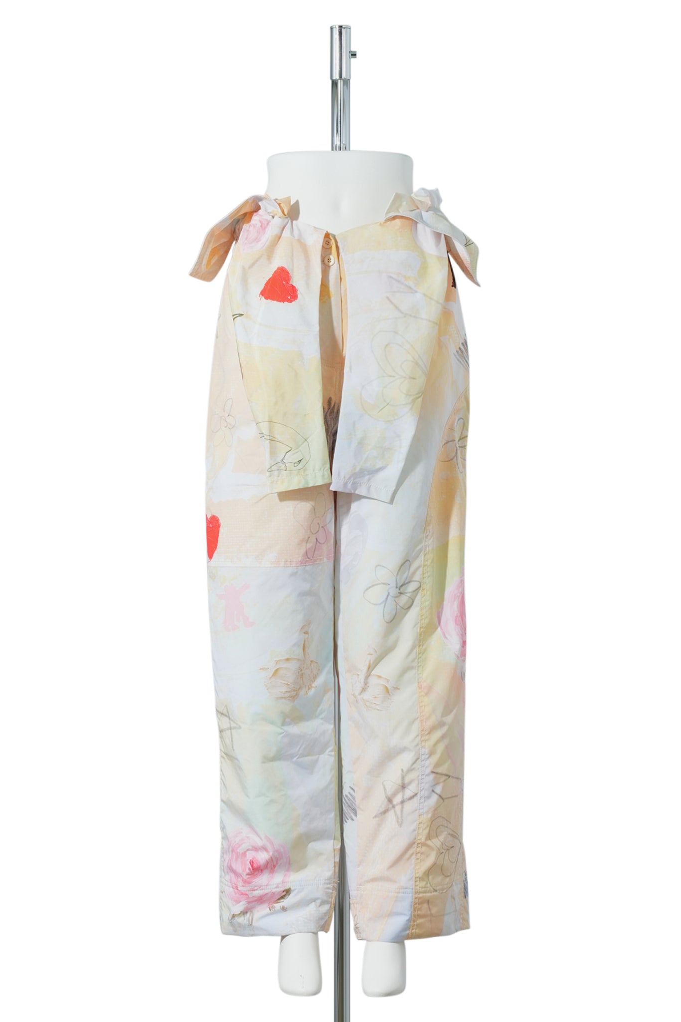 GRAPHIC WRAP PADDED PANTS / MULTI