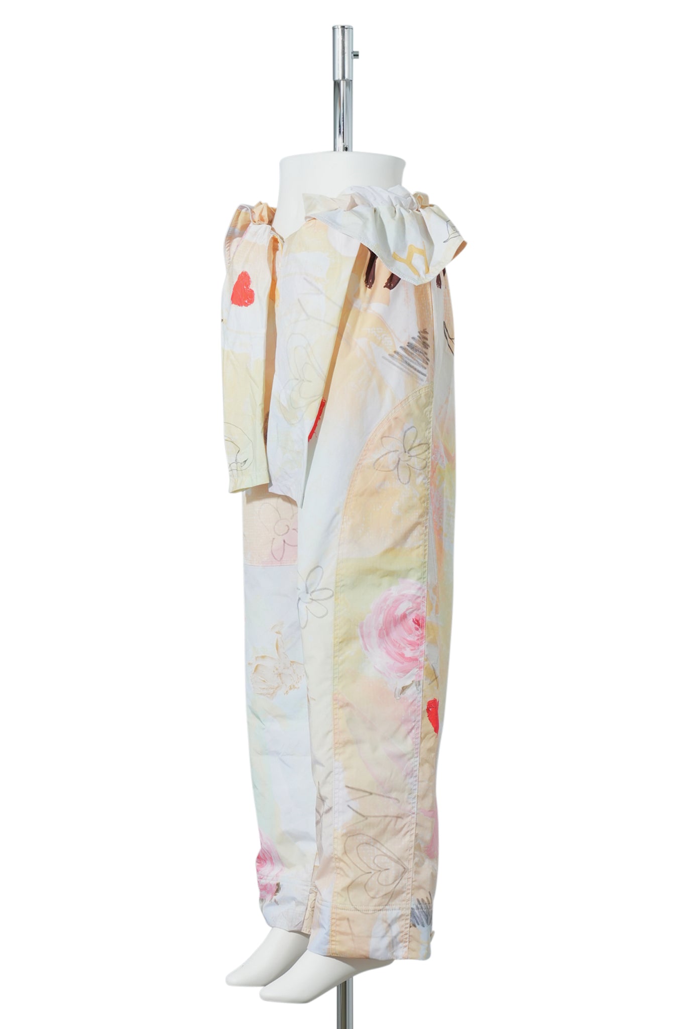 GRAPHIC WRAP PADDED PANTS / MULTI