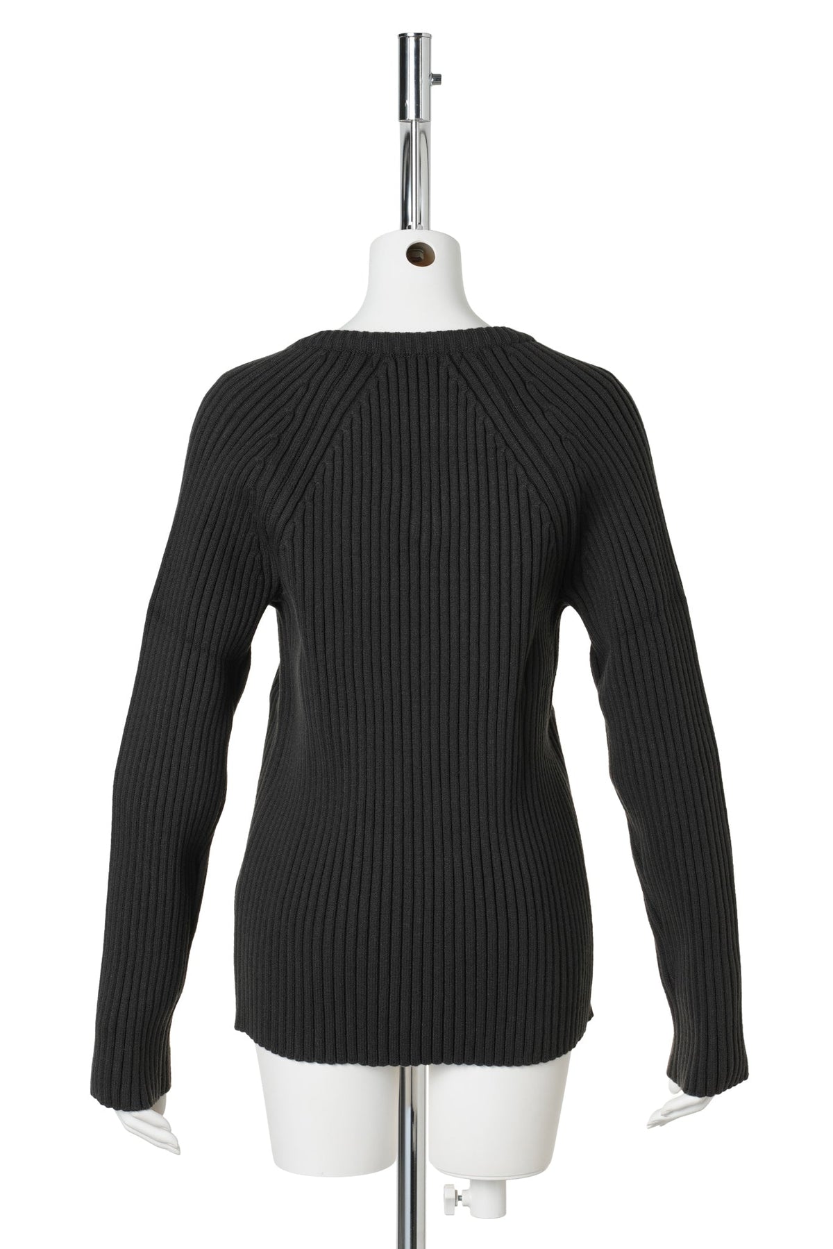 OPEN YY x HELINOX ZIP SLIT KNIT / CHARCOAL GRAY