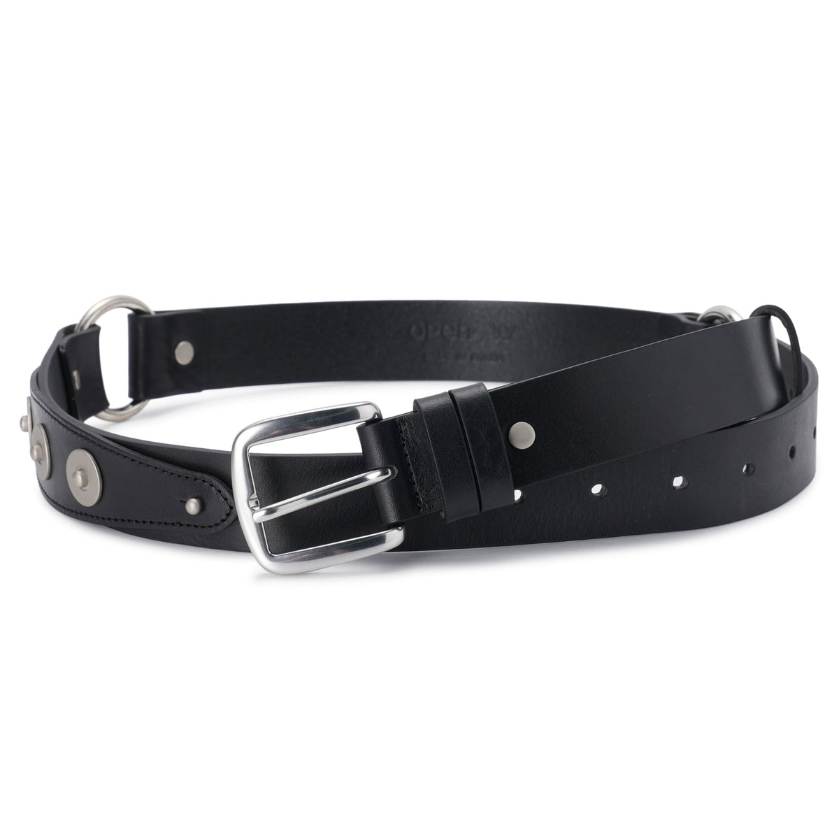 YY SNAP WESTERN BELT / BLACK
