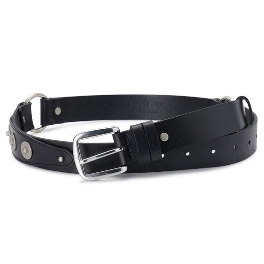 YY SNAP WESTERN BELT / BLACK