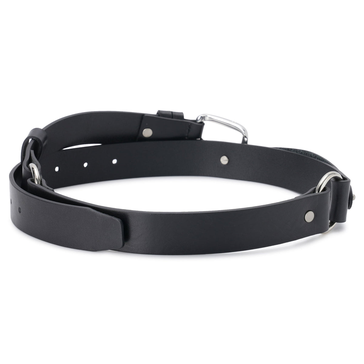 YY SNAP WESTERN BELT / BLACK