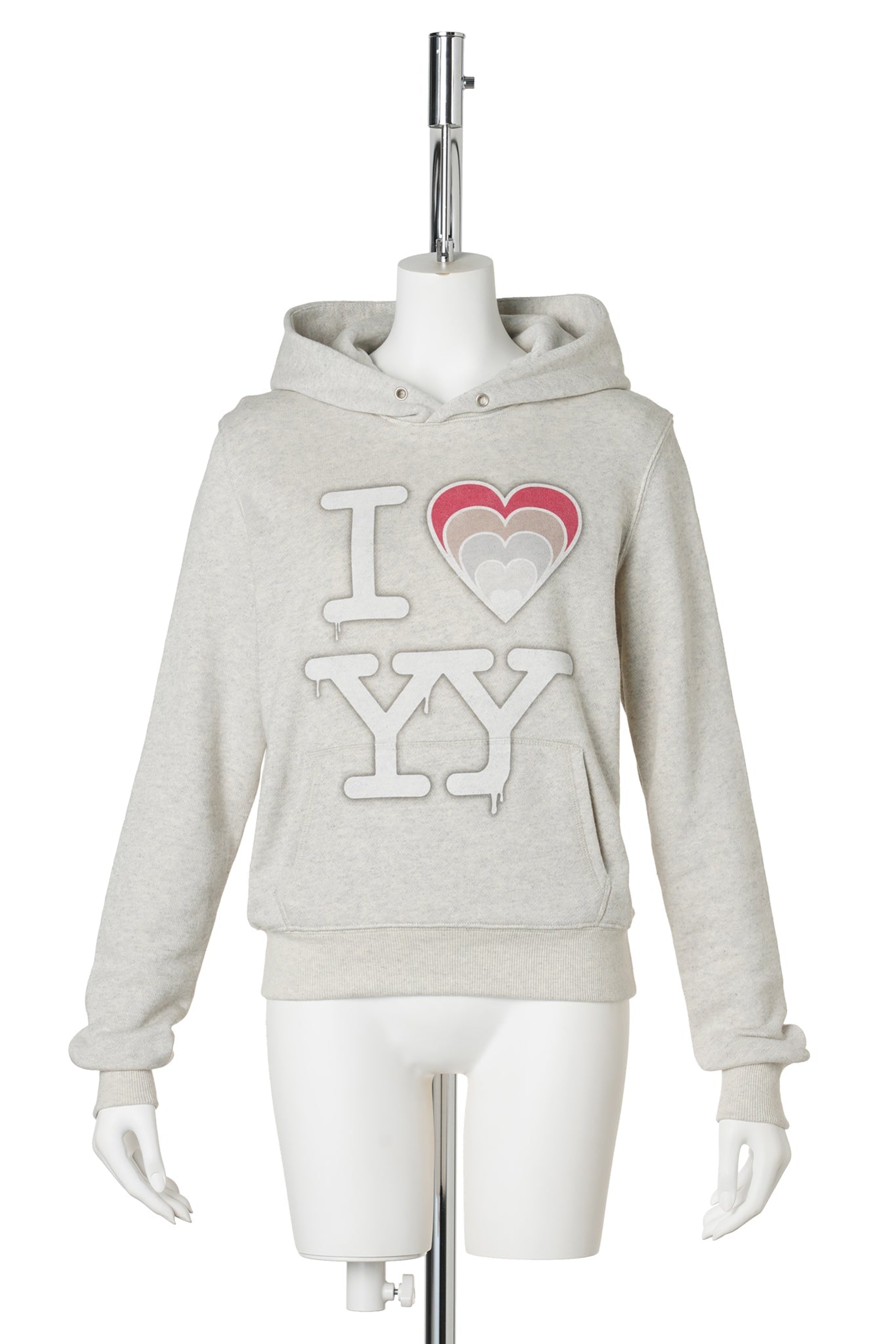 I LOVE YY FIT HOODIE / MELANGE