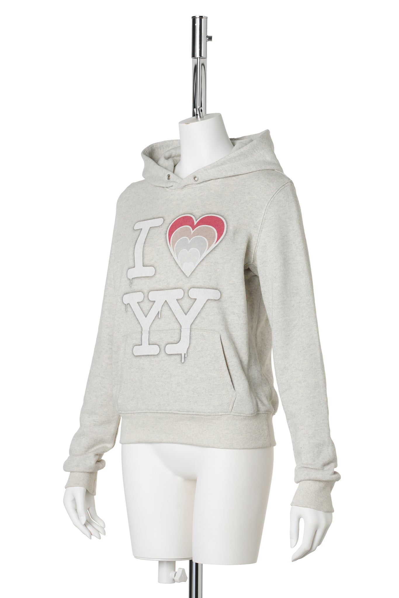 I LOVE YY FIT HOODIE / MELANGE