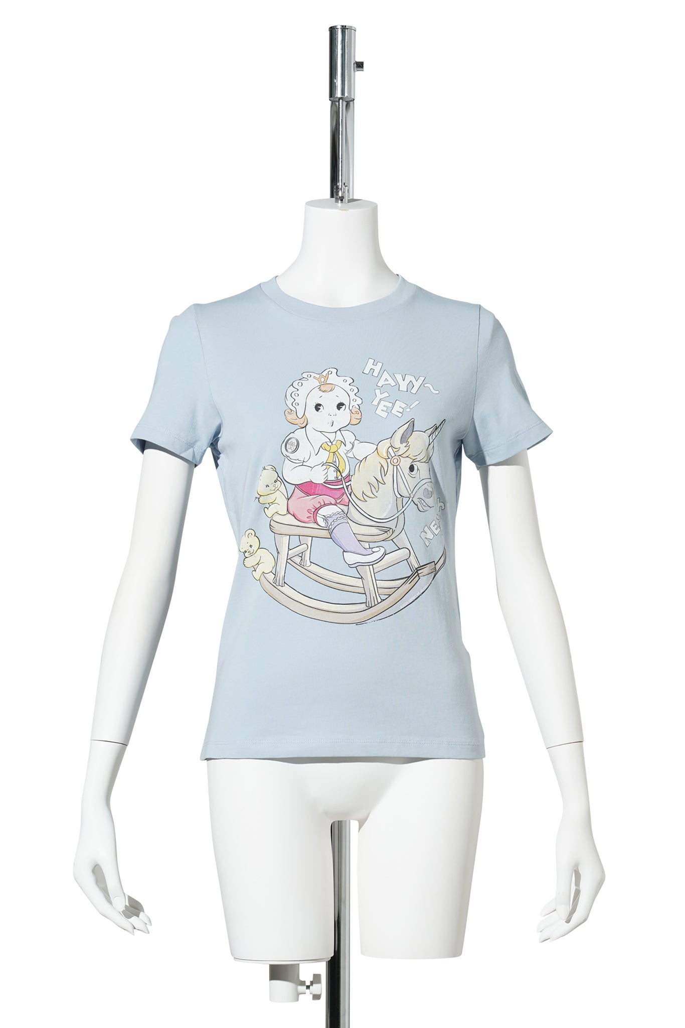 ROCKING BABY TEE / BLUE