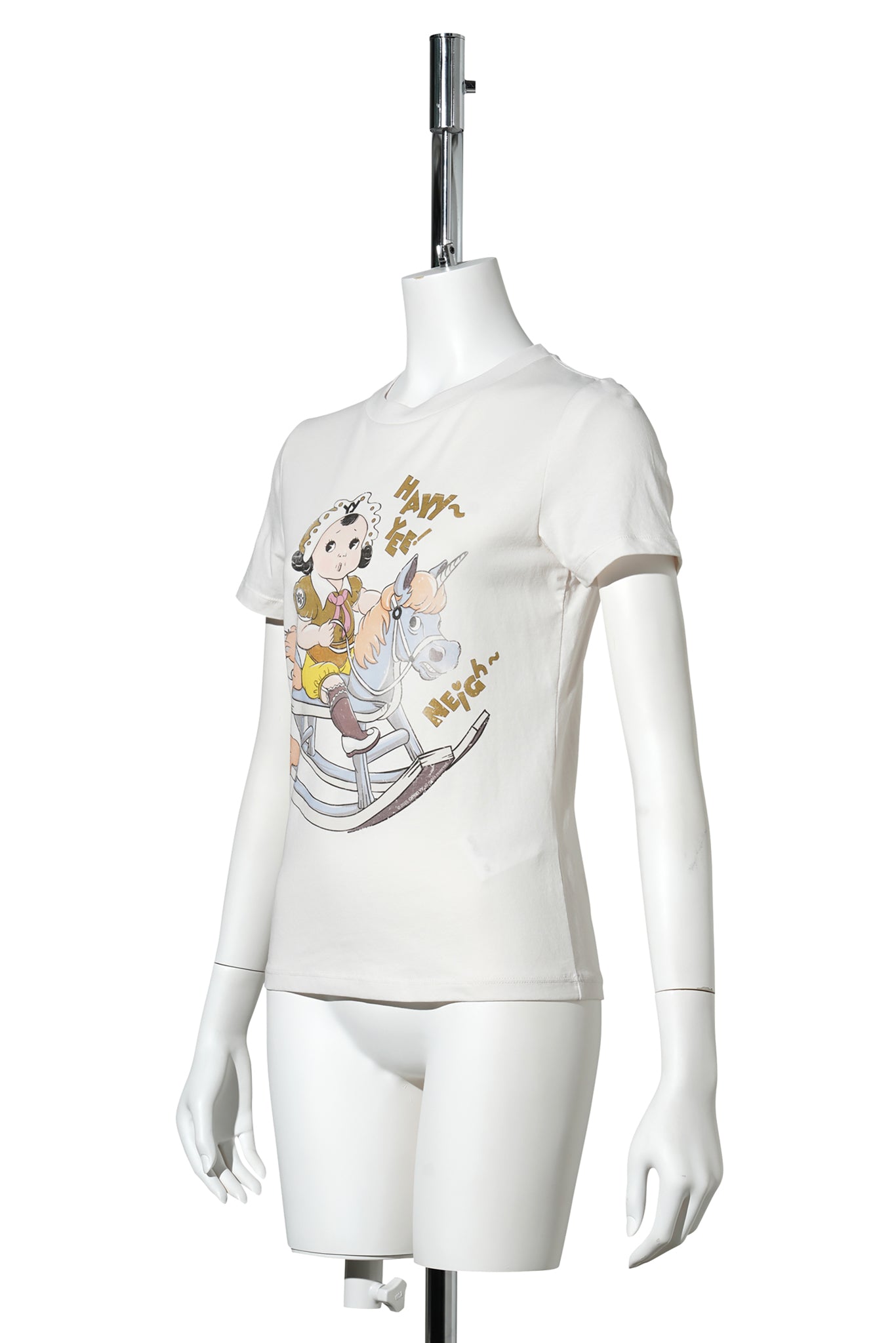 ROCKING BABY TEE / CREAM