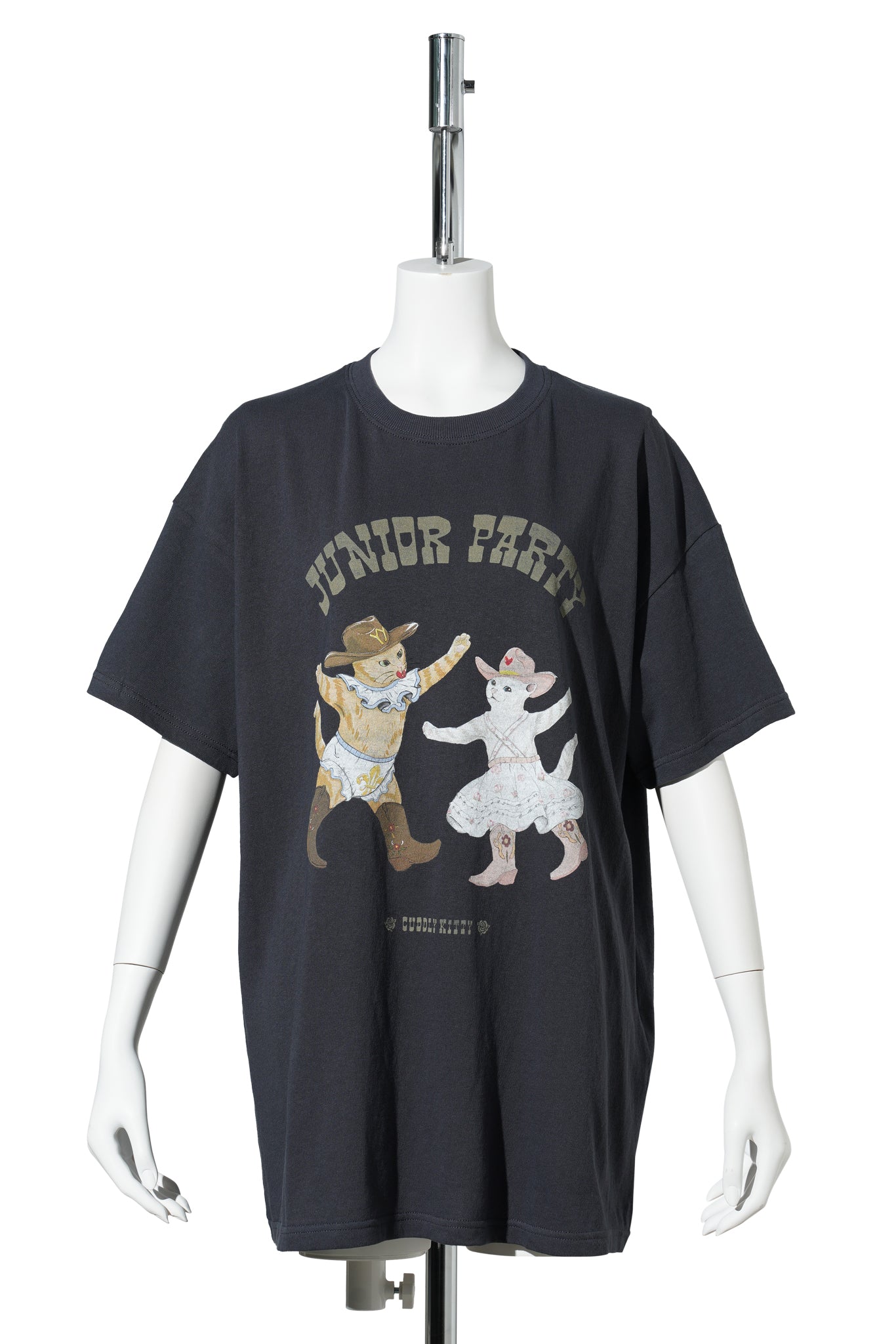 PET CLUB KITTY PARTY TEE / NAVY