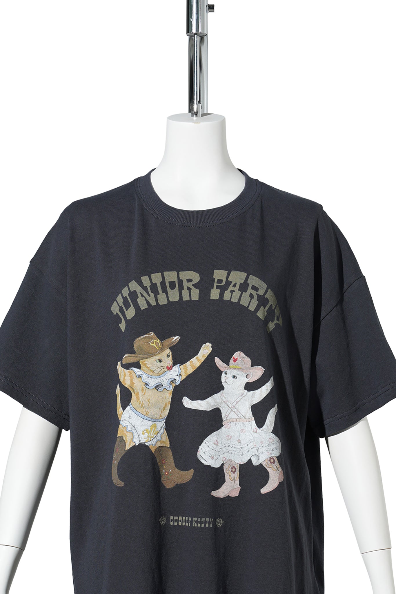 PET CLUB KITTY PARTY TEE / NAVY