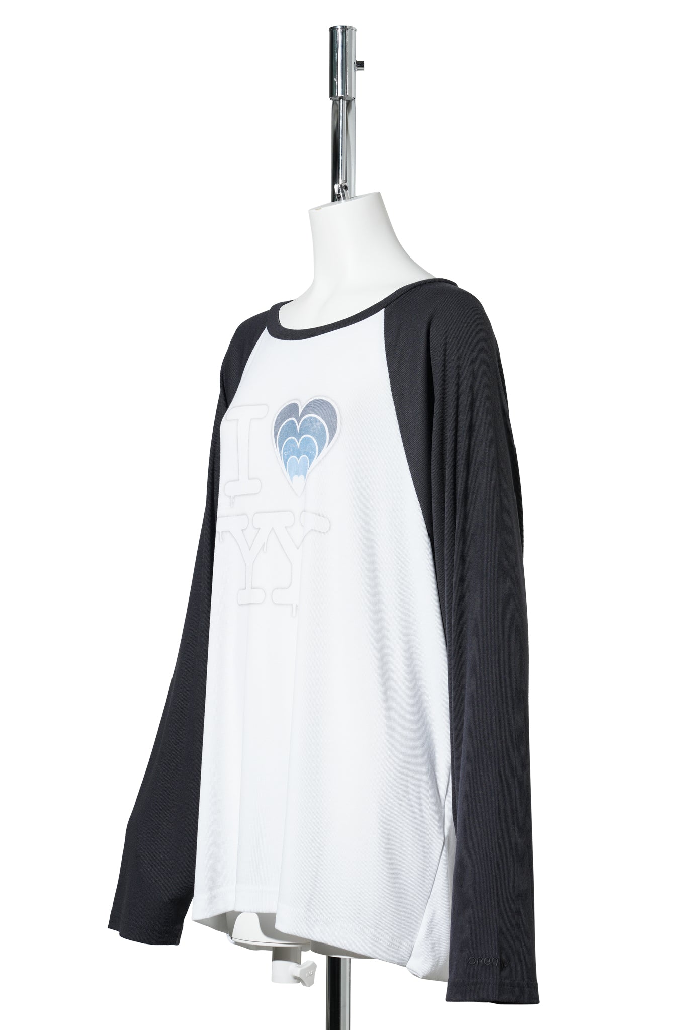 I LOVE YY RAGLAN TEE / BLUE