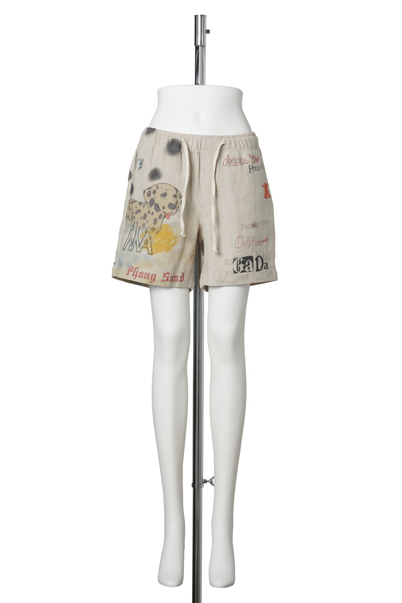 PET CLUB DALMATIAN SHORTS / NATURAL