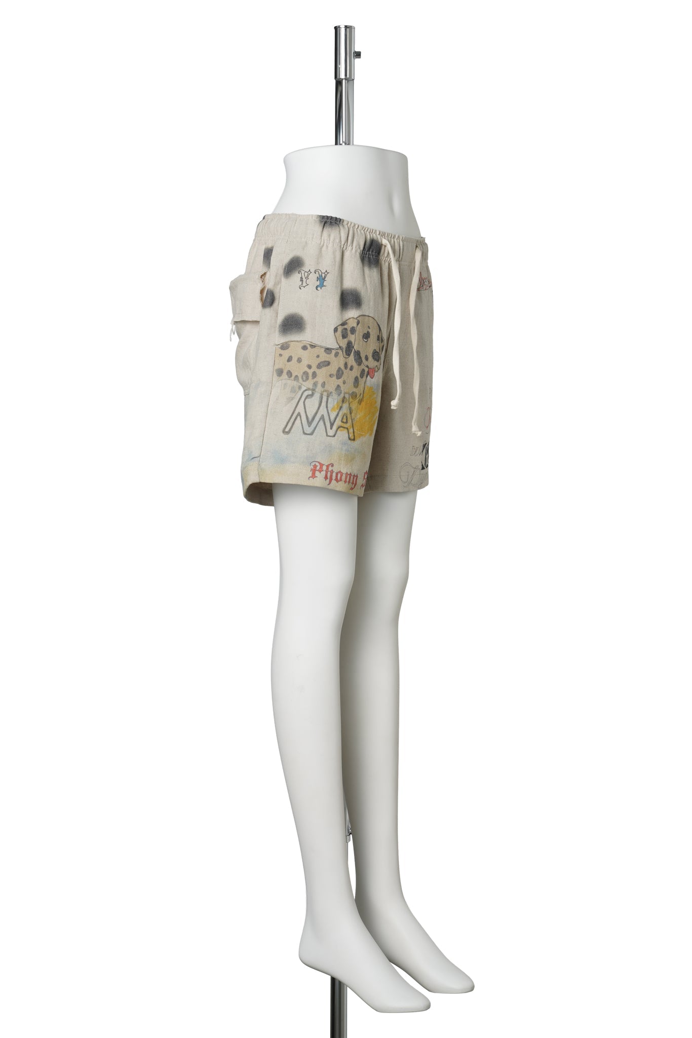 PET CLUB DALMATIAN SHORTS / NATURAL