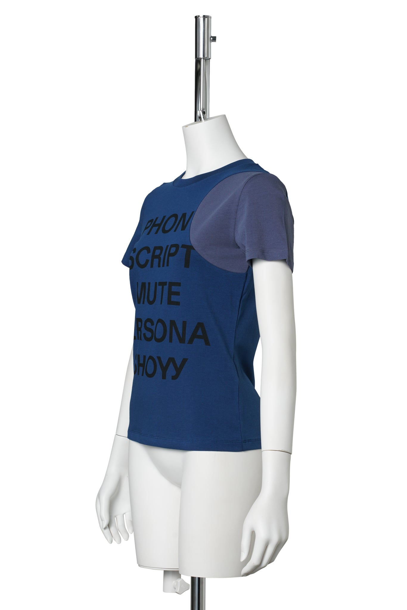 YY DOT TYPO TEE / BLUE