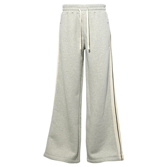 CURVED LOGO SWEATPANTS / 0803:GREY MELANGE OFF
