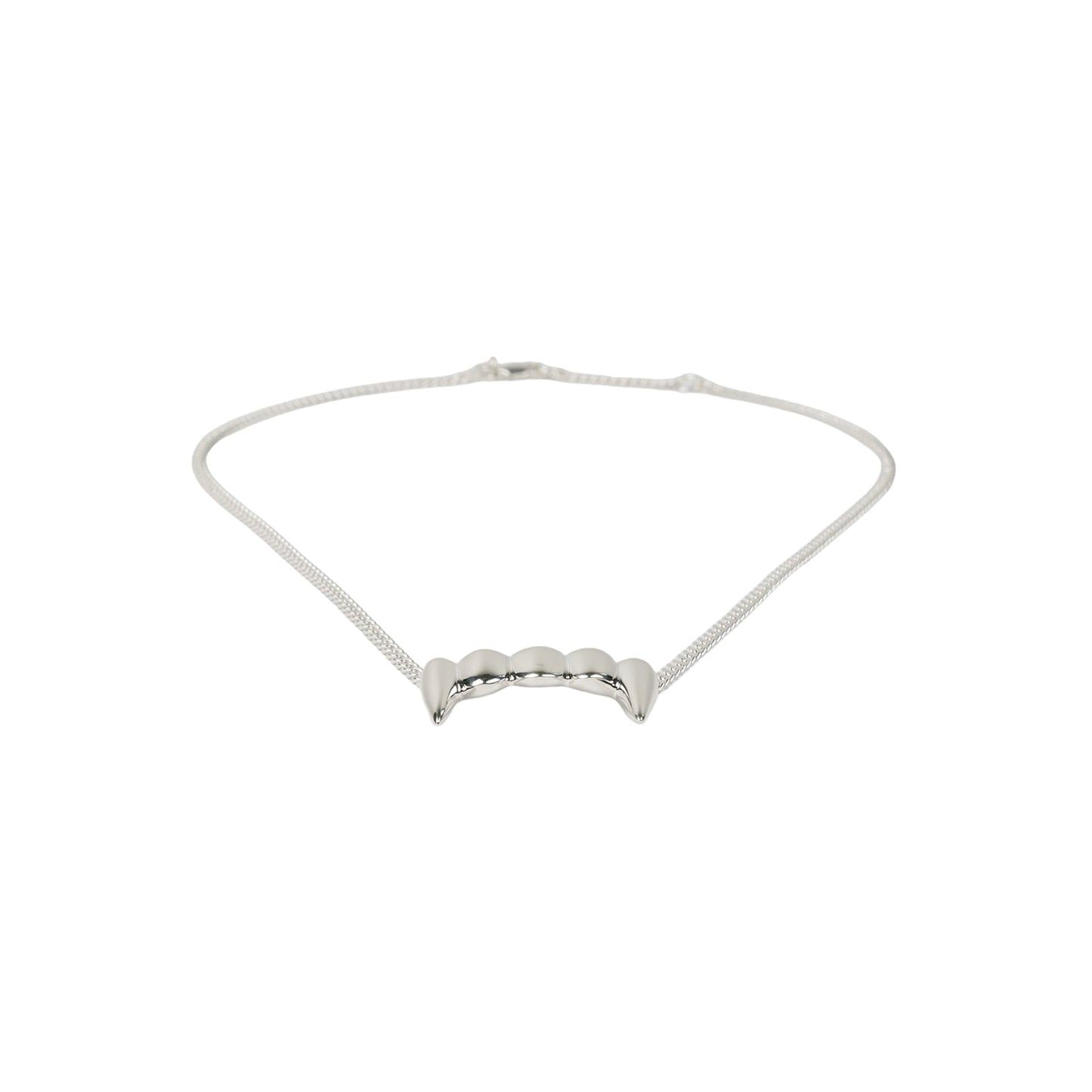 FANGZ NECKLACE WTTC SILVER / SILVER