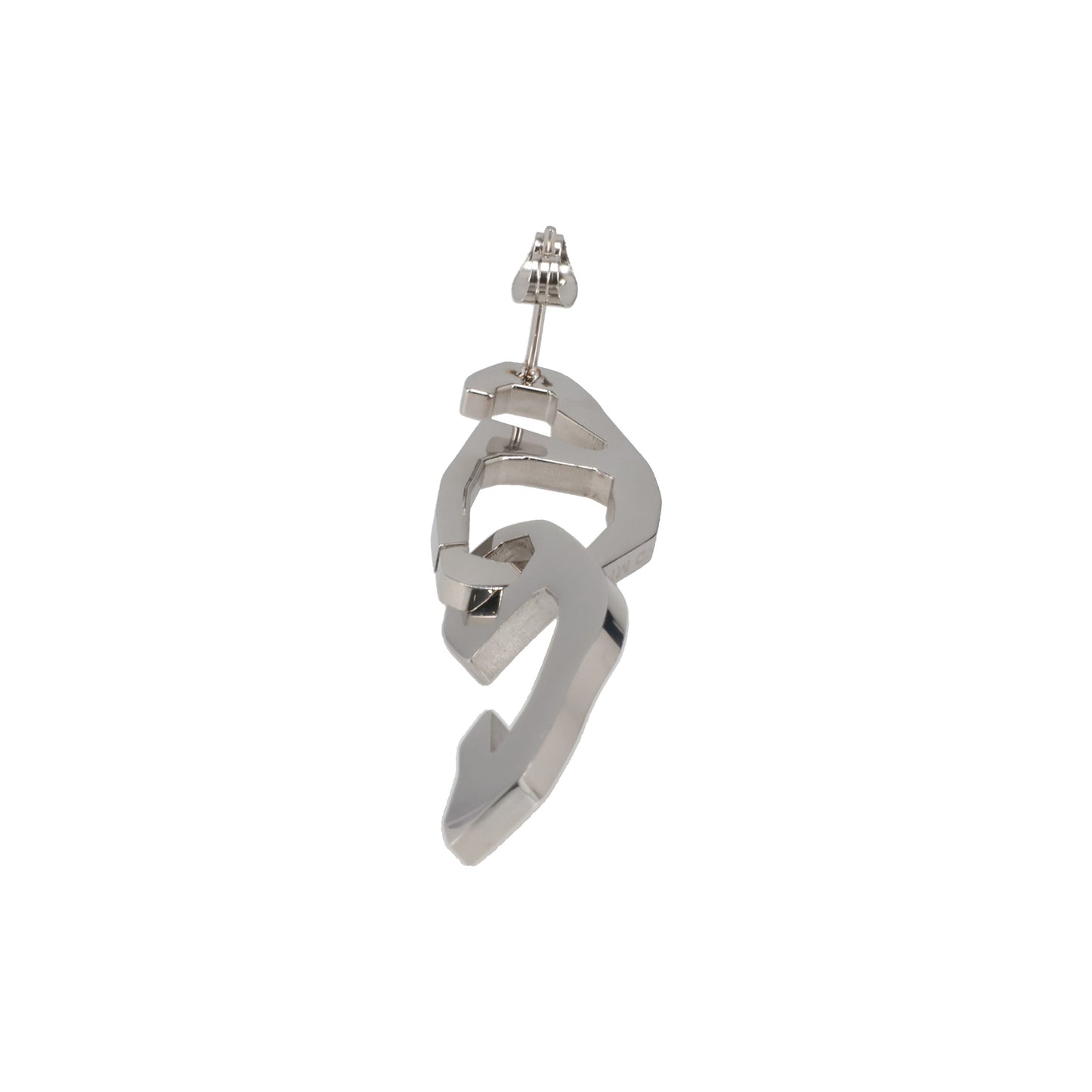 69 EARRING WTTC / STAINLESS STEEL