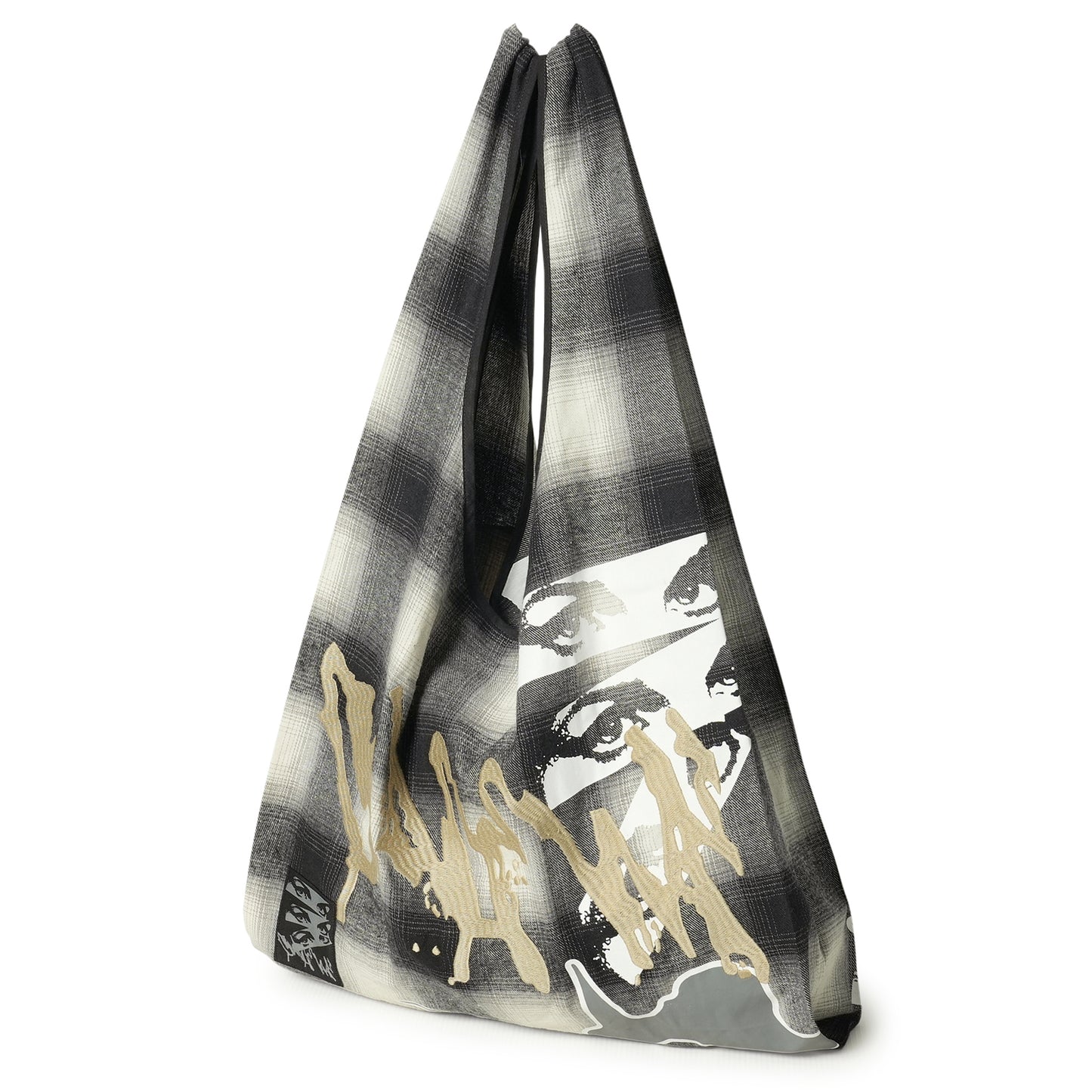 SKETCH TOTE BAG / CHECK