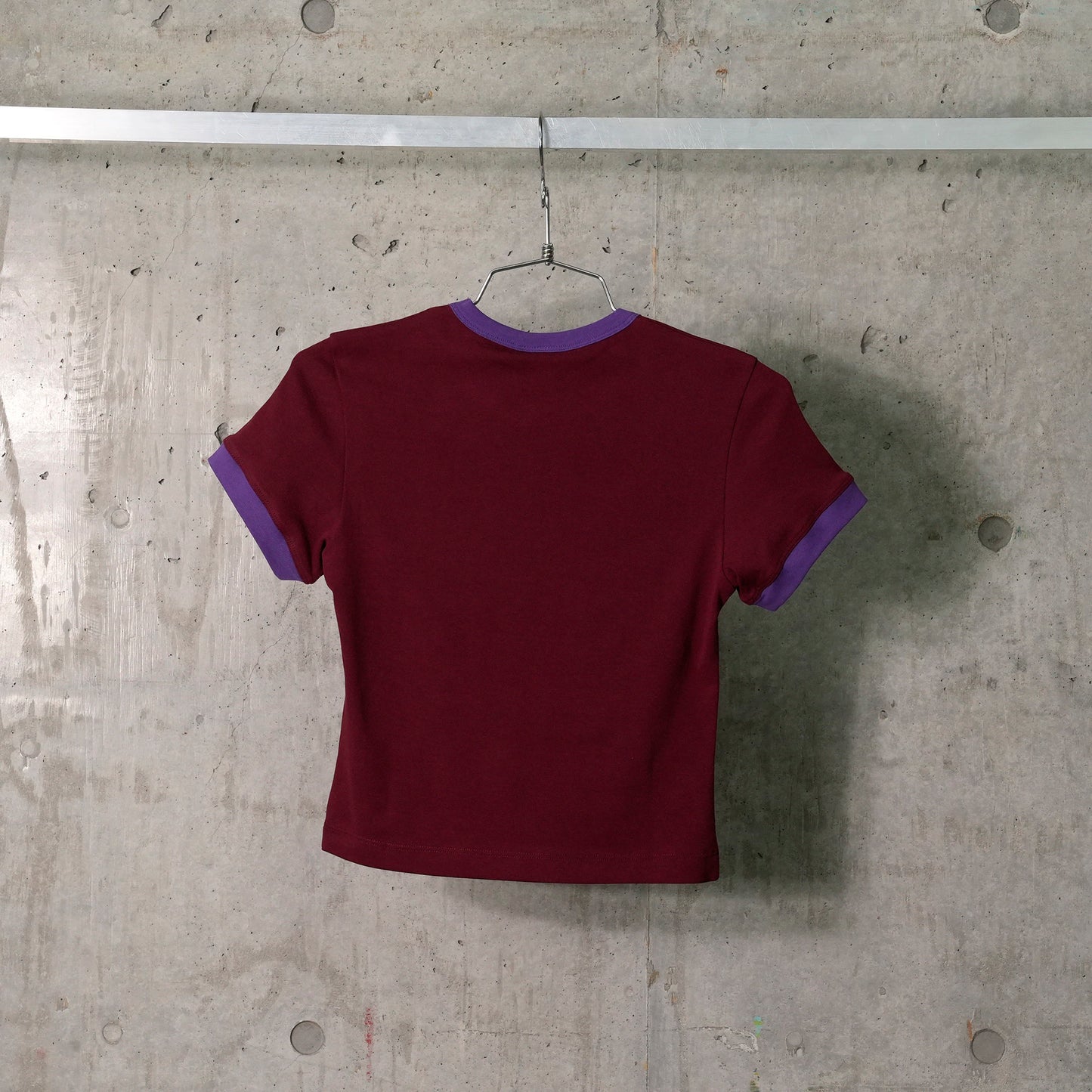 LIL' DEVIL BABY TEE / BURGUNDY