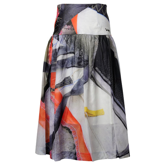 RUE DE LANCRY MAXI SKIRT / AOP